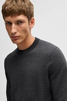 Crew-neck sweater wool