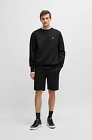 Shorts with metallic Double B monogram