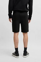 Shorts with metallic Double B monogram