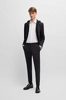 Slim-fit trousers performance-stretch jersey