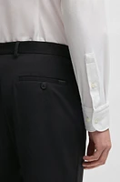 Slim-fit trousers performance-stretch jersey