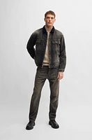 BOSS SELECTED BY BECKHAM black denim jacket