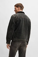 BOSS SELECTED BY BECKHAM black denim jacket