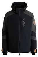 BOSS Ski water-repellent jacket with carrying straps