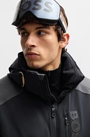 BOSS Ski water-repellent jacket with carrying straps