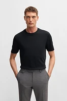 BOSS SELECTED BY BECKHAM luxury-cotton T-shirt