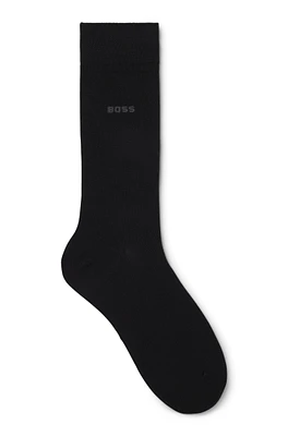 BOSS - Regular-length socks in a bamboo-viscose blend