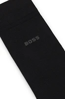 BOSS - Regular-length socks in a bamboo-viscose blend