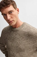 BOSS SELECTED BY BECKHAM sweater with wool and silk