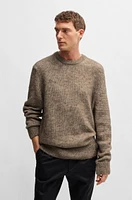 BOSS SELECTED BY BECKHAM sweater with wool and silk