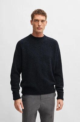 BOSS - SELECTED BY BECKHAM wool-blend sweater Dark Blue