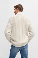 BOSS SELECTED BY BECKHAM relaxed-fit cardigan virgin wool