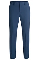 Slim-fit trousers travel-friendly stretch softshell fabric