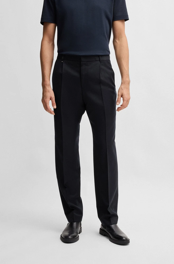 BOSS SELECTED BY BECKHAM stretch-wool trousers