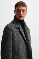 BOSS SELECTED BY BECKHAM wool-blend coat