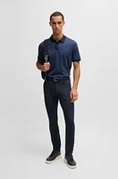 Delaware slim-fit trousers performance-stretch fabric