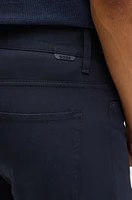 Delaware slim-fit trousers performance-stretch fabric