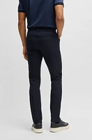 Delaware slim-fit trousers performance-stretch fabric