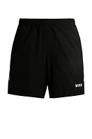 BOSS x Matteo Berrettini active tennis shorts with four-way stretch