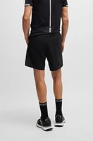 BOSS x Matteo Berrettini active tennis shorts with four-way stretch