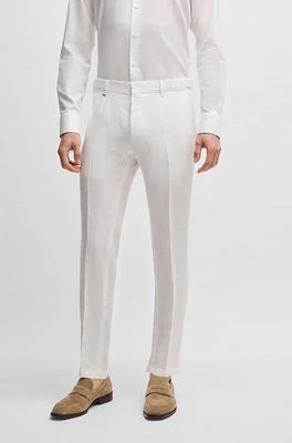 Formal trousers linen canvas