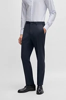 Slim-fit suit virgin wool