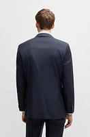 Slim-fit suit virgin wool