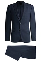 Slim-fit suit stretch cloth