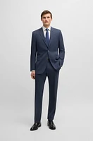 Slim-fit suit stretch cloth