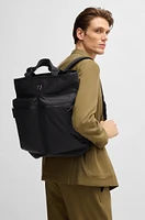 BOSS SELECTED BY SHOHEI OHTANI Twin-pocket tote bag with shoulder straps