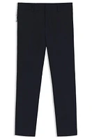 Packable slim-fit trousers performance-stretch fabric