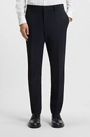 Packable slim-fit trousers performance-stretch fabric