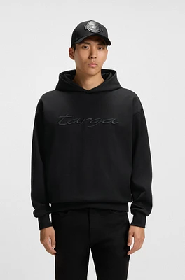 Porsche x BOSS hoodie with Targa logo