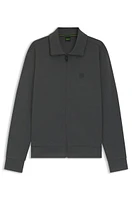 Zip-up sweatshirt with Double B monogram