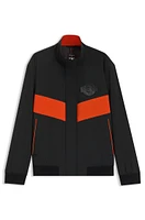 Porsche x BOSS jacket with contrast inserts