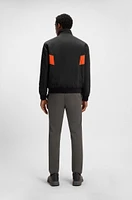 Porsche x BOSS jacket with contrast inserts