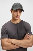 Cotton-twill cap with logo detail