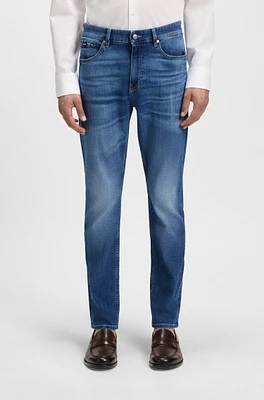 Delaware slim-fit jeans blue comfort-stretch denim