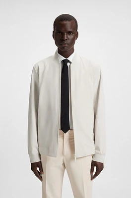 Water-repellent jacket performance-stretch fabric