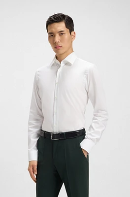 Regular-fit shirt easy-iron cotton poplin