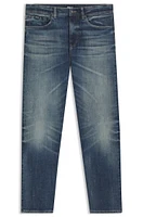 Blue jeans stretch denim