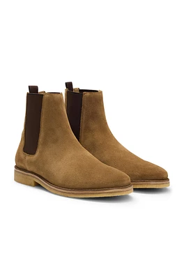 BECKHAM x BOSS Chelsea boots suede