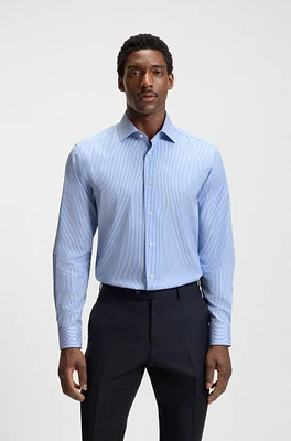 BECKHAM x BOSS slim-fit shirt cotton poplin