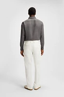 BECKHAM x BOSS regular-fit-shirt linen