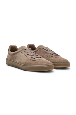 BECKHAM x BOSS low-top trainers suede