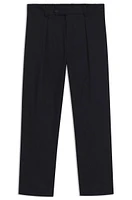 BECKHAM x BOSS trousers stretch cotton