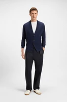 BECKHAM x BOSS trousers stretch cotton