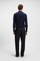 BECKHAM x BOSS trousers stretch cotton