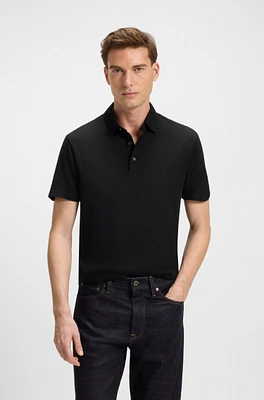 BECKHAM x BOSS polo shirt cotton and silk