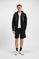 BECKHAM x BOSS oversized-fit shorts cotton terry